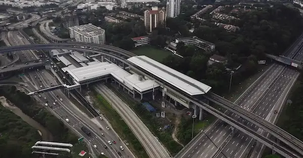 Sungai Buloh MRT station is very hard to reach without a motor vehicle